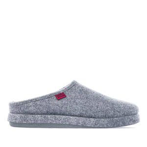 Very comfortable Grey Felt Slippers with footbed