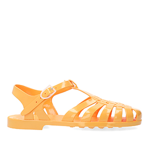 Peach-coloured Plastic Water Sandals