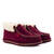 Chaussons Hauts couleur Bordeaux.