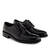 Antik Black Leather Lace-Up Shoes