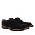 Oxford Shoes in Black genuine Split Leather