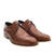 Men's Oxford Shoes in Mahogany coloured Leather