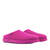 Very comfortable Fuchsia Felt Slippers with footbed