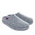 Very comfortable Grey Felt Slippers with footbed