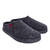 Very comfortable Navy Blue Felt Slippers with footbed