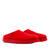 Very comfortable Red Felt Slippers with footbed