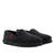 Black Alpine Felt Closed-Back Slippers