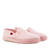 Pink Alpine Felt Closed-Back Slippers