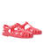 Cherry-coloured Plastic Water Sandals