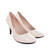 Elegante, beige Lack Pumps.