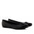 Classic Ballerinas in Black faux Soft-Leather