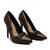 Brown Faux Suedette Stilettos