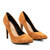 Camel Faux Suedette Stilettos