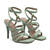 Mint Faux Leather Strappy Sandals