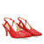 Backless Snake Red pump