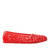 Water Die-Cut Ballet Flats in Red