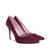 Heeled Shoes in Burgundy Suede