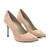 Pumps aus rosanem Wildleder