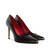 Talons Aiguille cuir Noir