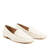 Loafers in Off White Leather