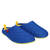 Spring/ Summer Unisex Slippers in Klein Blue mesh with Yellow outsole