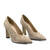 Stilettos in Light Brown Split leather