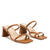 Heeled Mules in Brown Leather with Square Toe