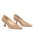 Heeled shoes in taupe suede