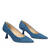 Heeled shoes in navy suede