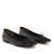 Ballerina Flats in Black Leather