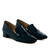 Moccasins in Navy Leather