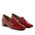 Moccasins in Red Leather