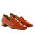 Moccasins in Red Brick Leather