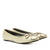 Classic Big Flat Ballerinas in Golden Soft