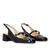 Heeled black patent leather Mary Janes