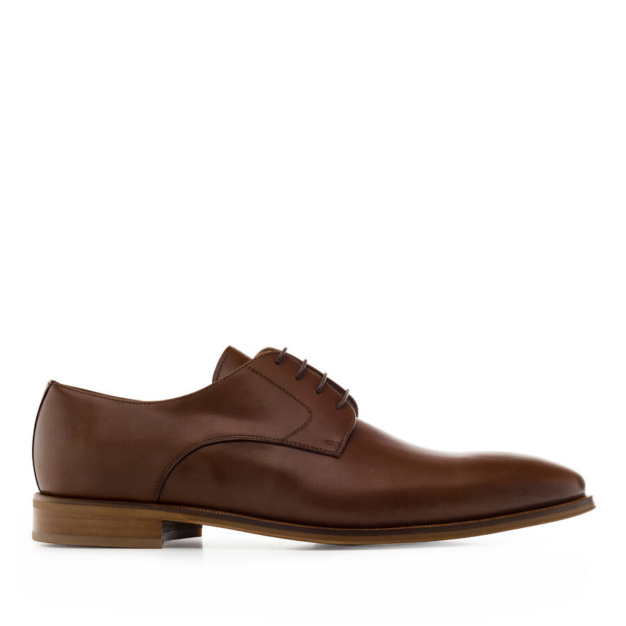 Chaussures en Cuir Marron 