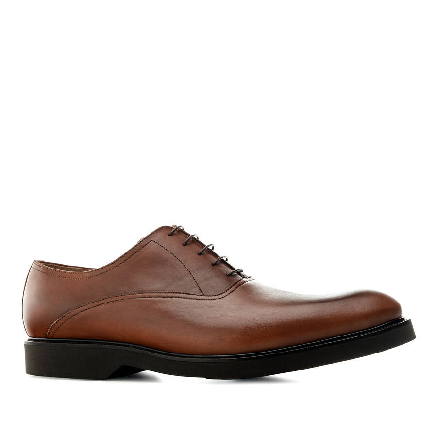 Dress Shoes for Men in Mahogany leather 