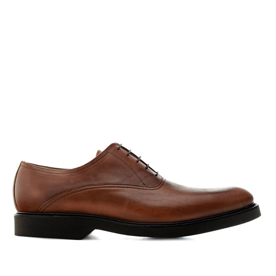 Dress Shoes for Men in Mahogany leather 