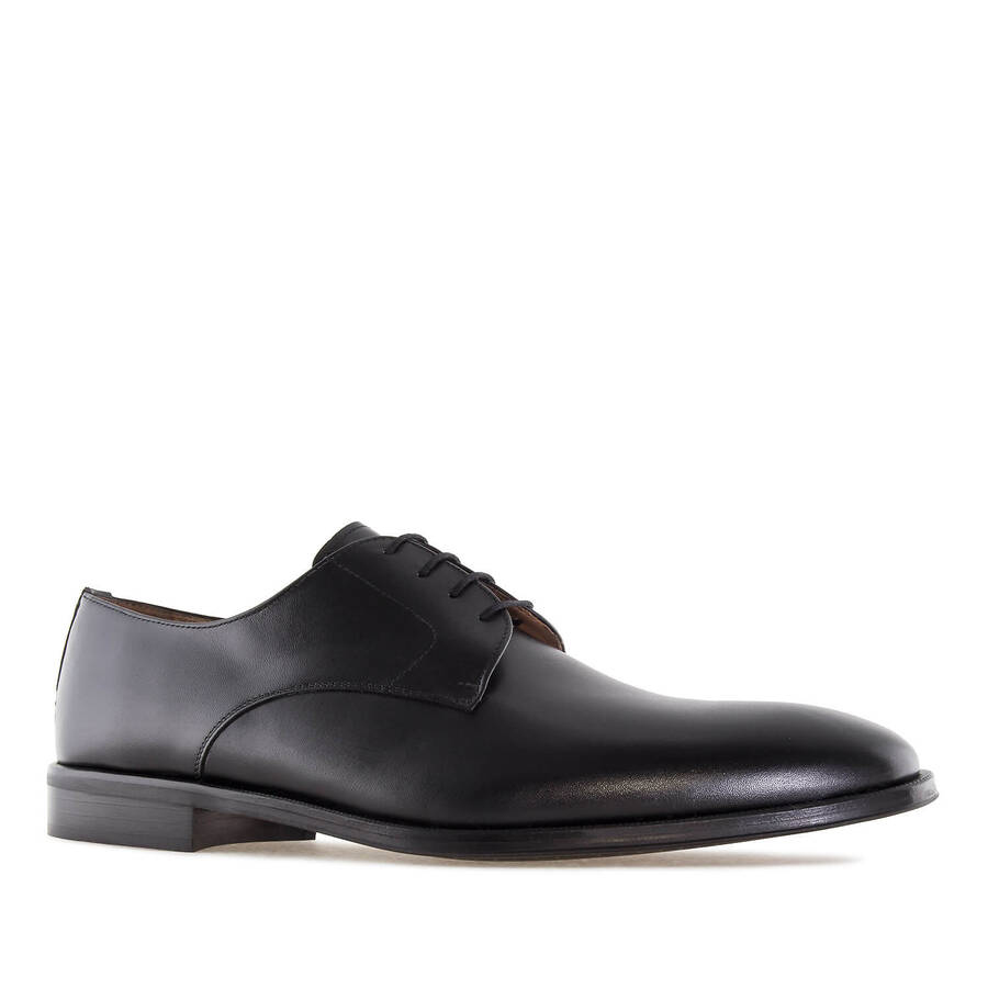 Men's Dress Black Leather Shoes 