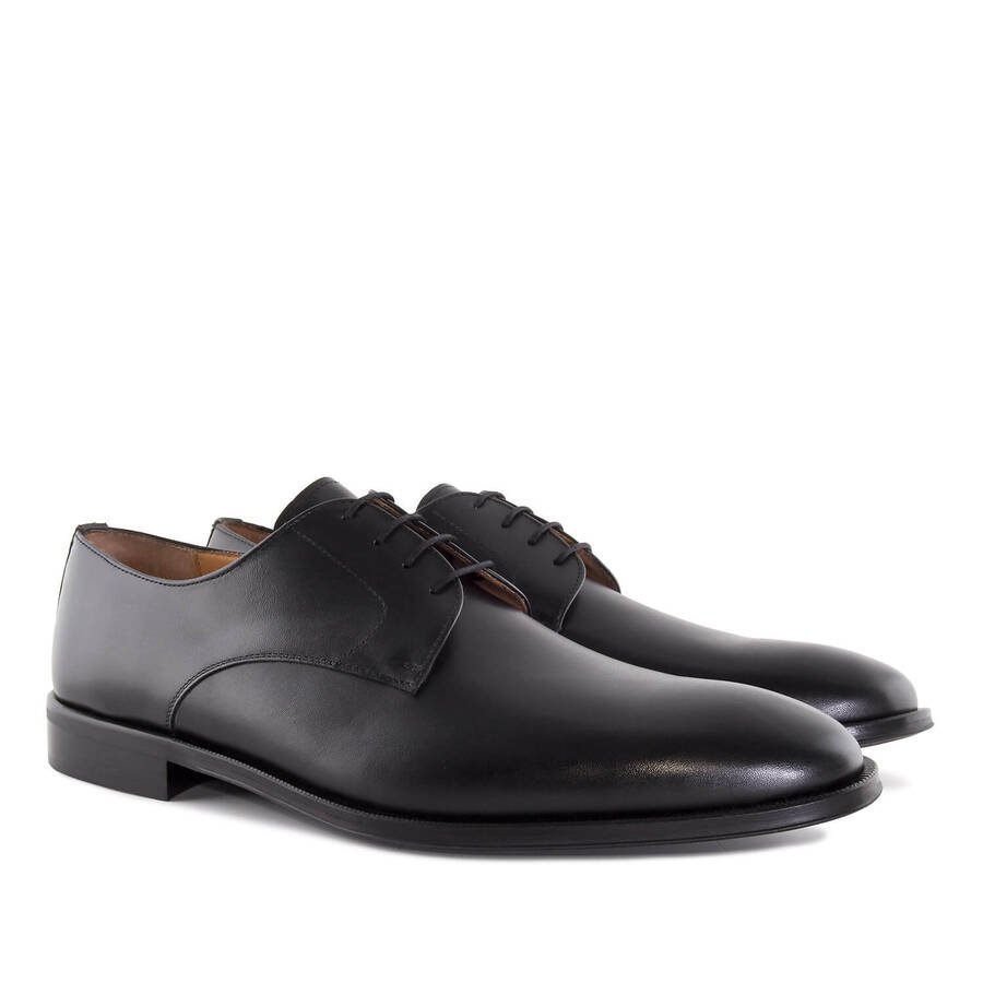 Men's Dress Black Leather Shoes 