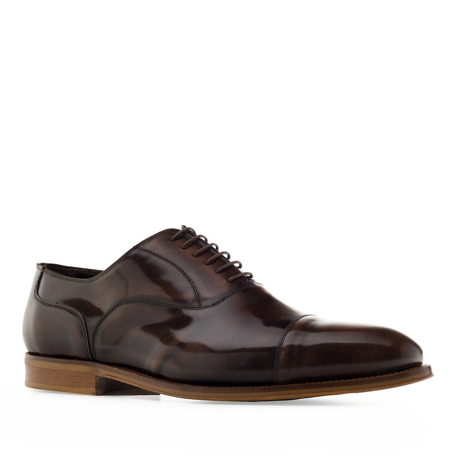 Oxford Shoes in Brown Antik Leather 