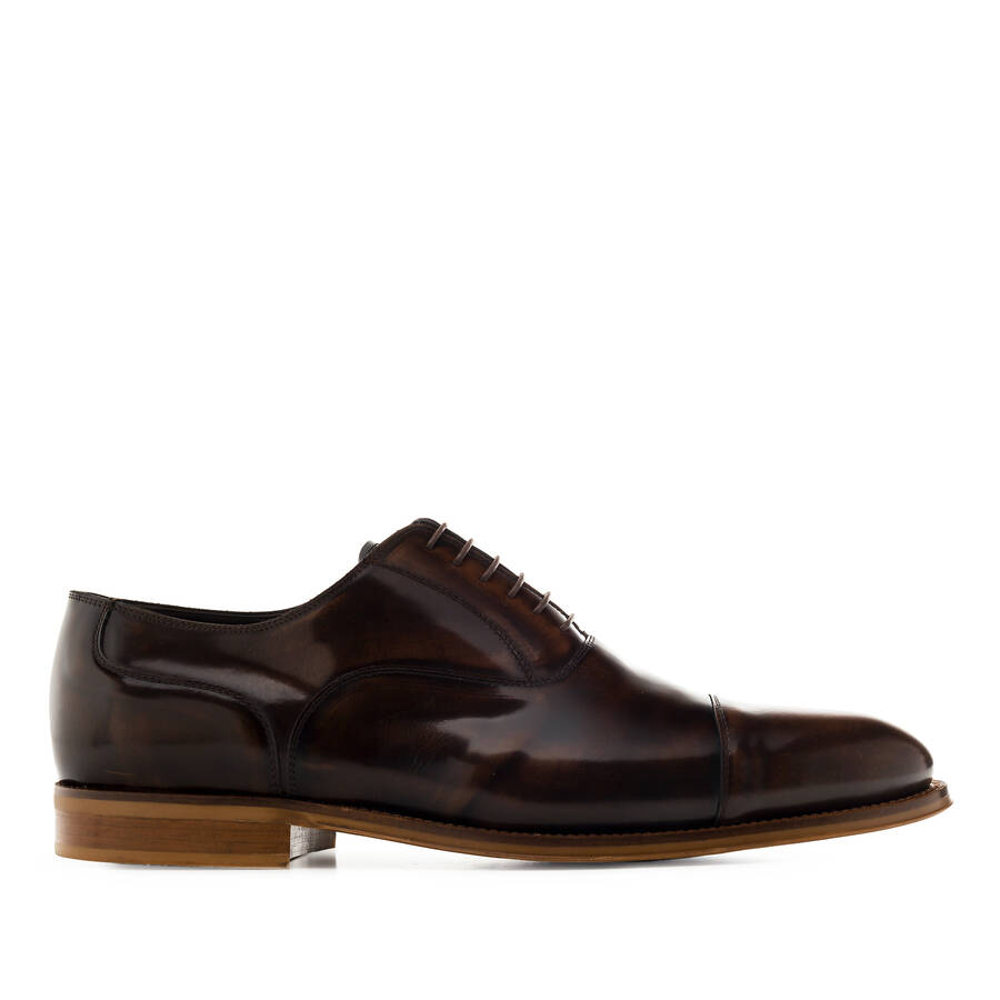 Oxford Shoes in Brown Antik Leather 