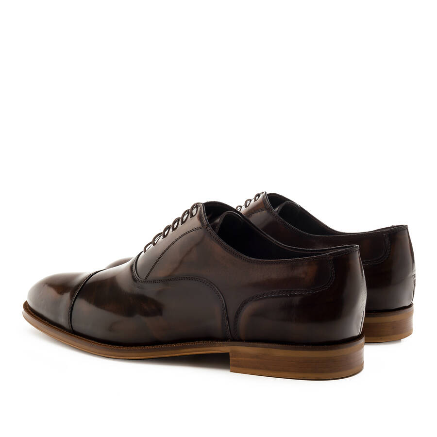 Oxford Shoes in Brown Antik Leather 