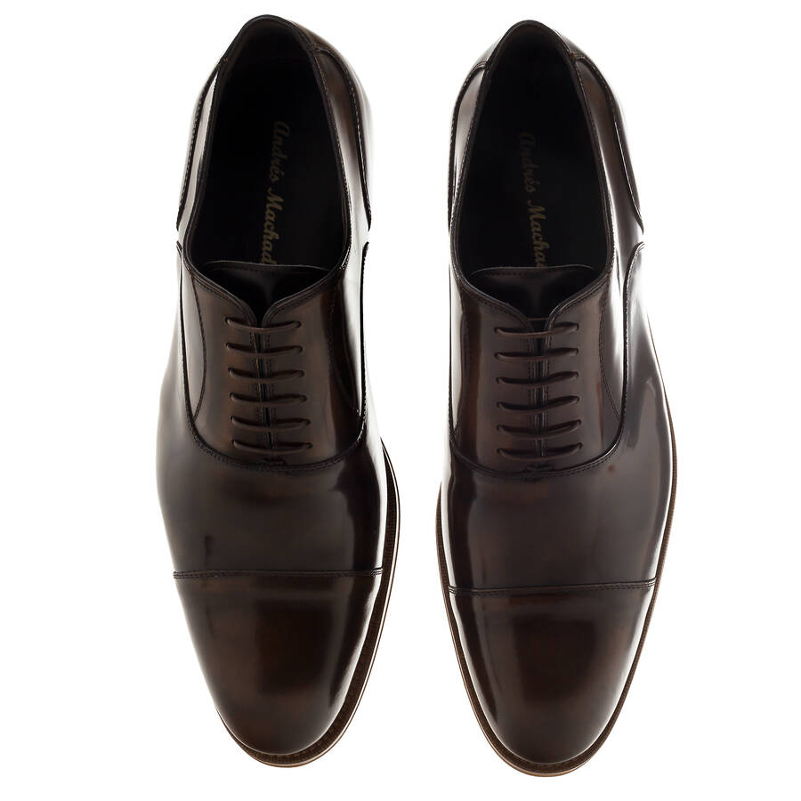 Oxford Shoes in Brown Antik Leather 