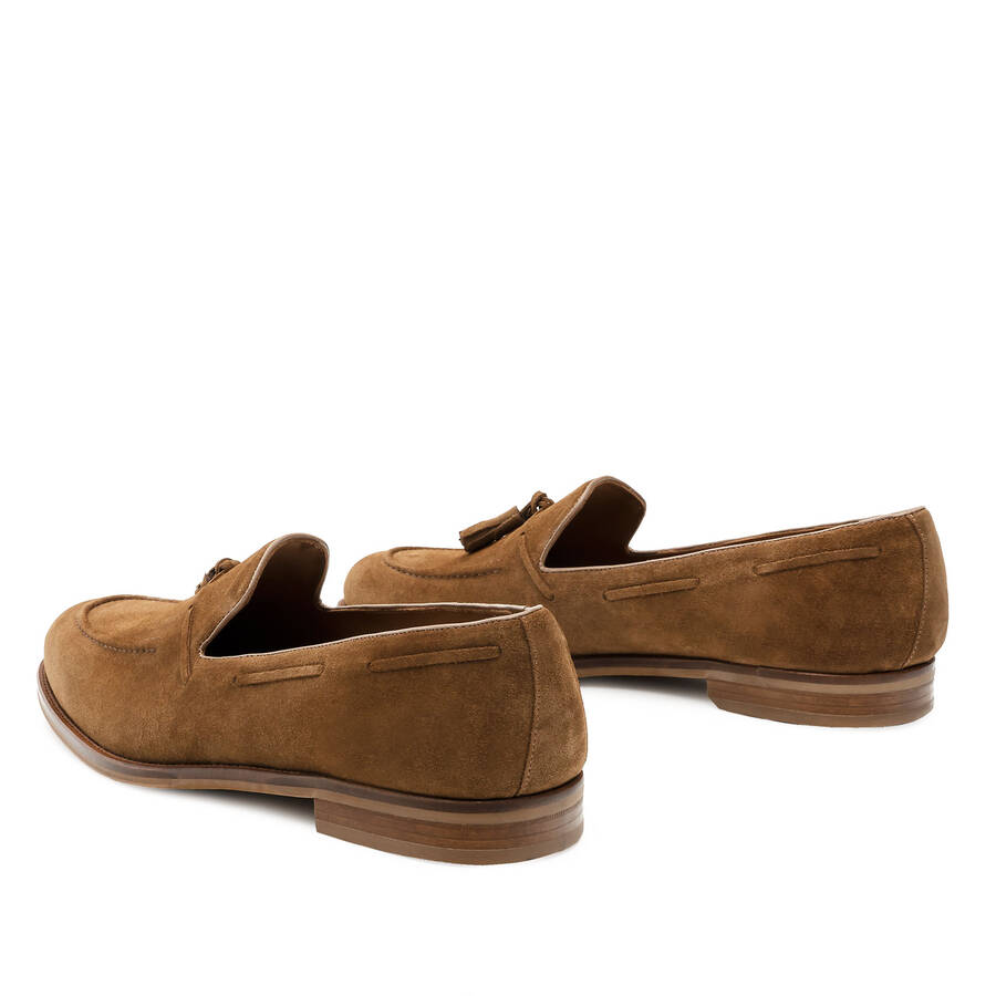 Mocasín Serraje Camel 