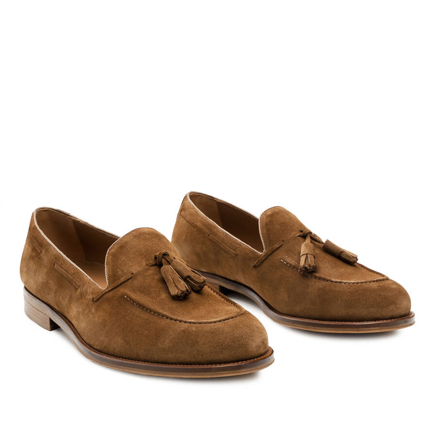 Mocasín Serraje Camel 