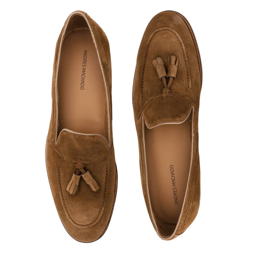 Mocasín Serraje Camel 