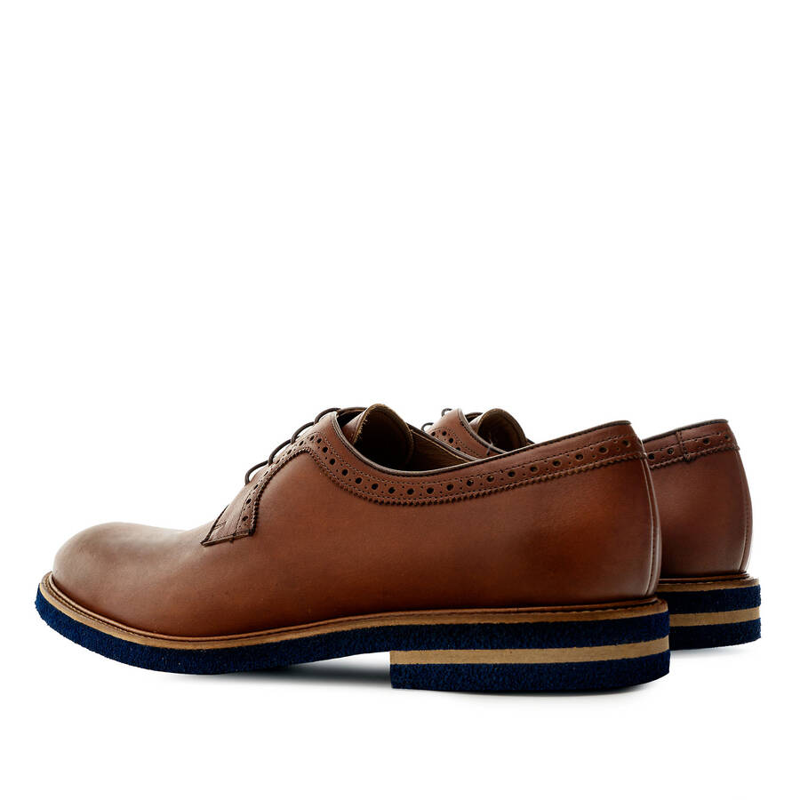 Oxford Shoes in Mahogany Leather 