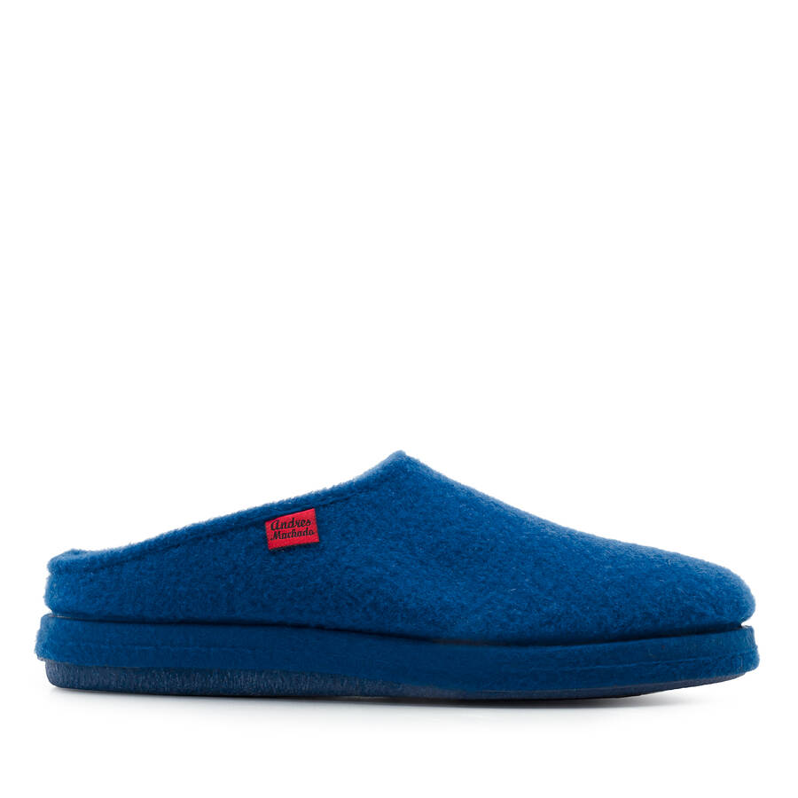 Very comfortable Blue Alpine Felt Slippers 