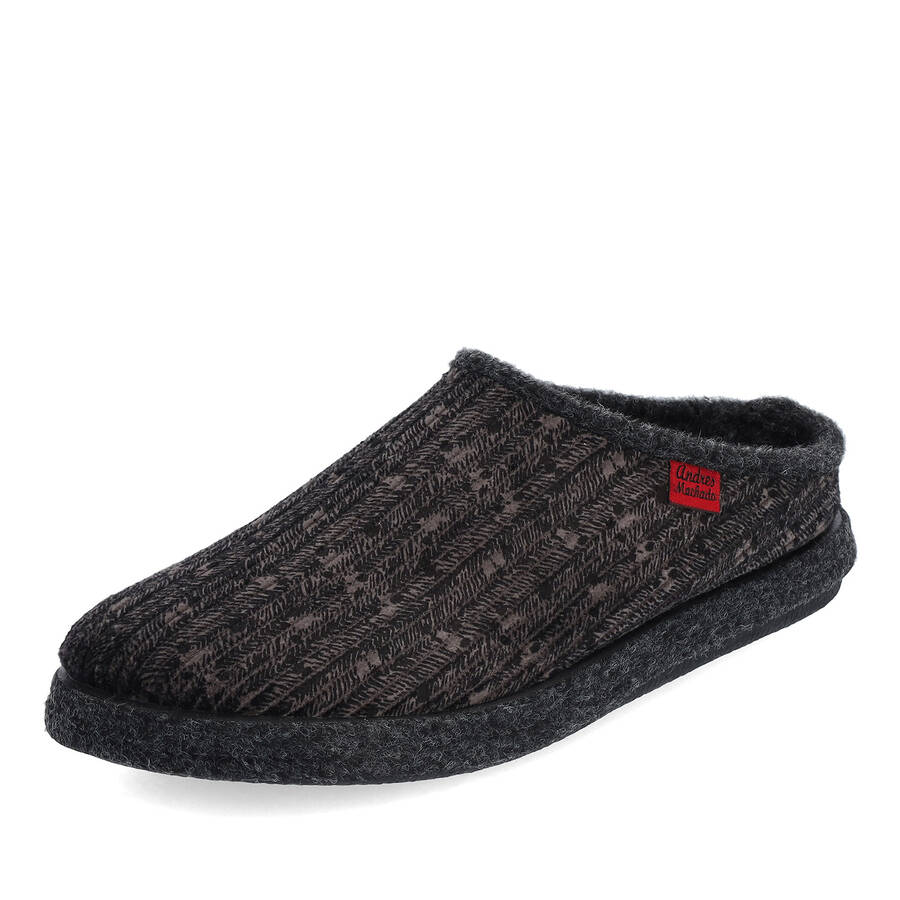 Very comfortable Grey Corduroy Slippers with footbed 